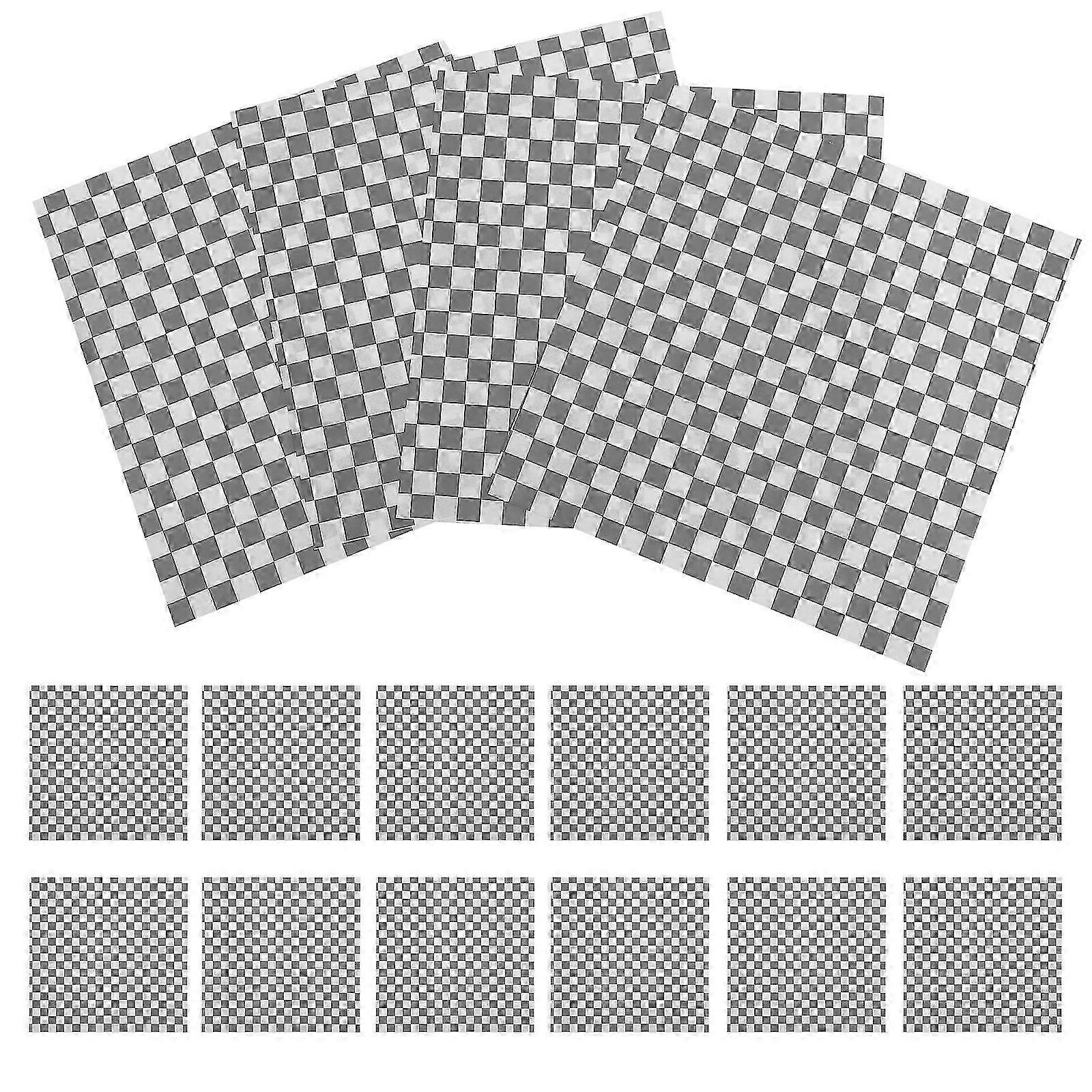 50 Sheets Food Wrap Paper Deli Greaseproof Paper for Sandwich and Cake Wrapping Liners