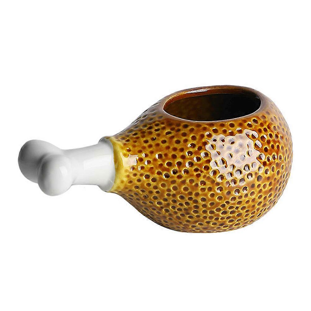 Drumstick Shape Ceramic Cup, Unique Wine Cup for Home and Bars, Elegant Design for Parties and Entertaining Guests