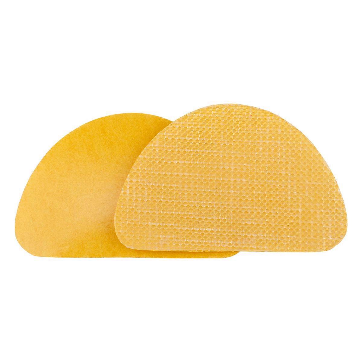 Sandal Non-Slip Mat Anti-Wear Foot Sticker Rectangular Shape TPR Material For Shoe 8.5X5.4X0.3Cm 1 Pair