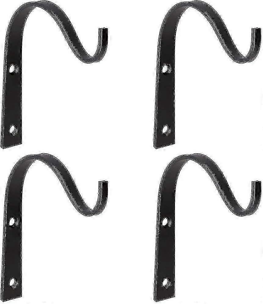 Metal Lantern Bracket Decorative Coat Hook For Hanging Plant,home Decor,3inch,4pack