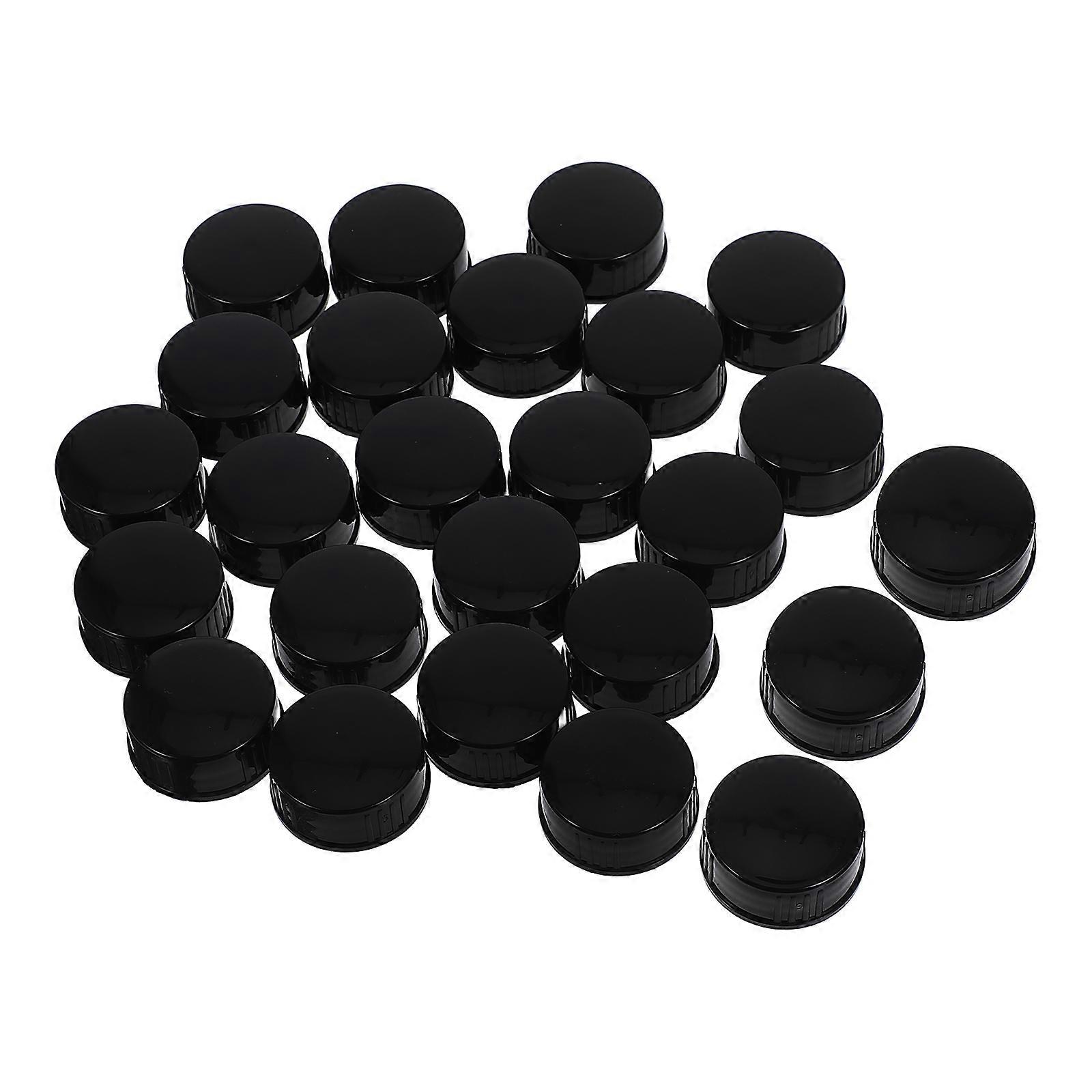 Sealing Cap For Bottles Cone Shape Leak-Proof Wear Resistant Portable For Crafts 24PCS