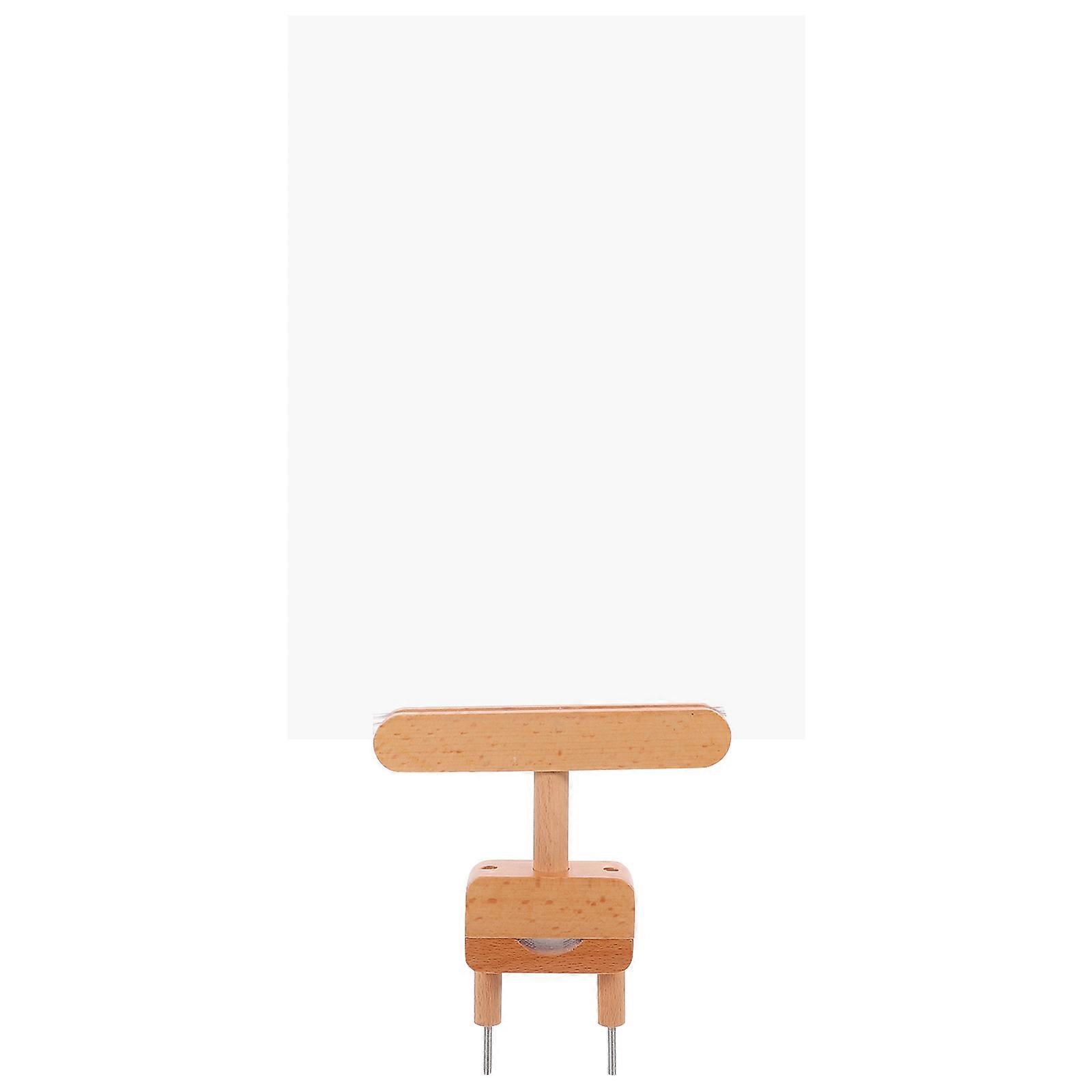 Price Tag Holder Wood Retail Display Store Shelving Easy Attachment and Removal 44.00X21.00X3.00CM 1Set