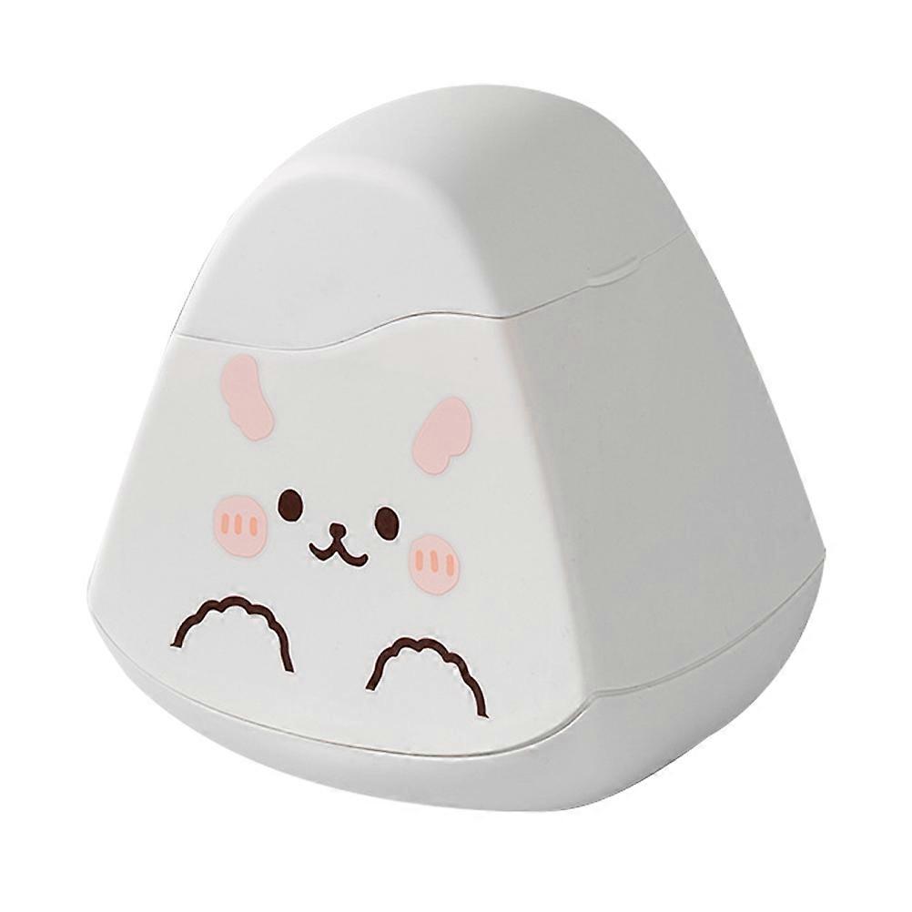 Office Trash Can Simple and Stylish Trashcan For Home and Office Use Odor Control White 1Pack