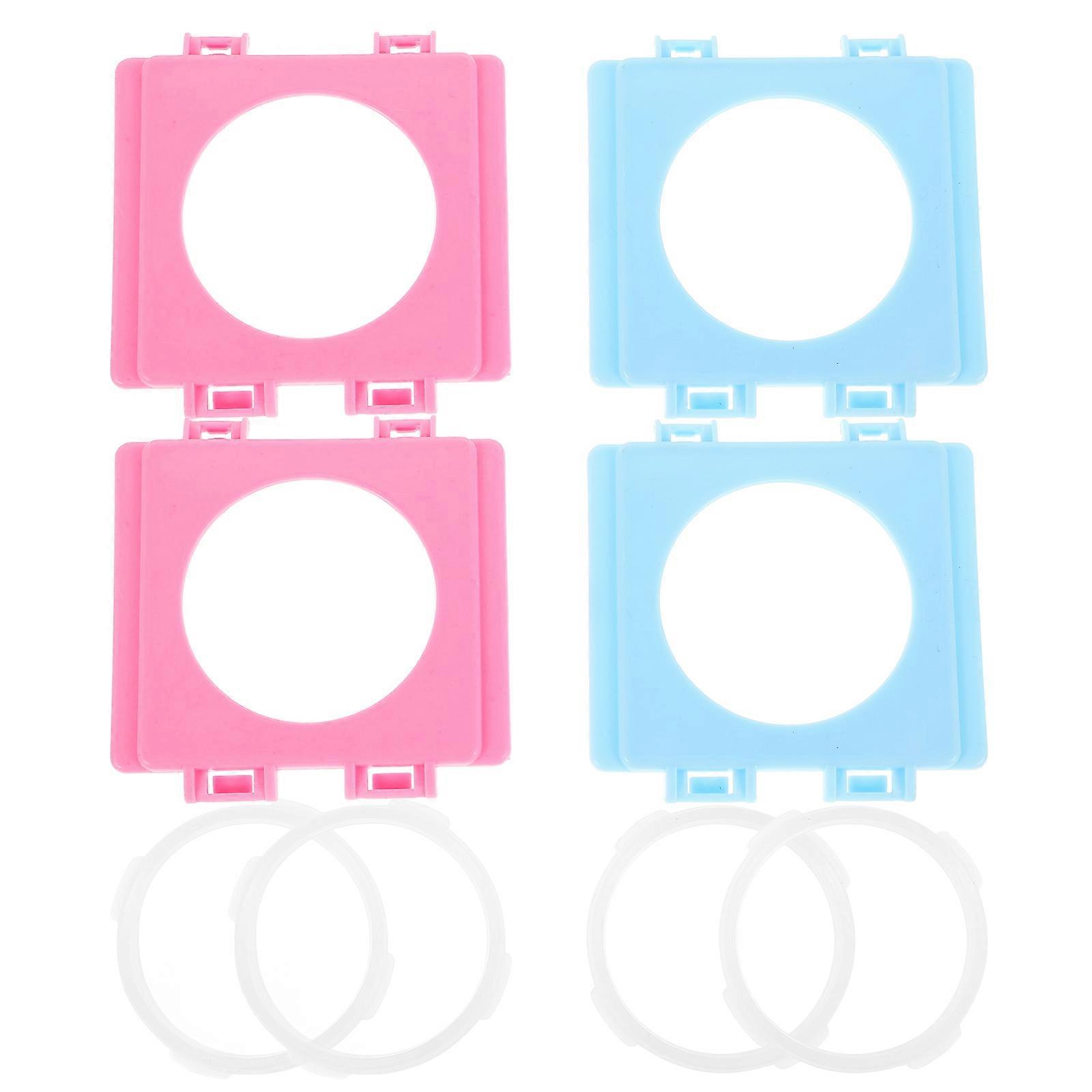 Cage Tunnel Connector Hamster Cage Accessories Square Shape Diy Design 4Pcs