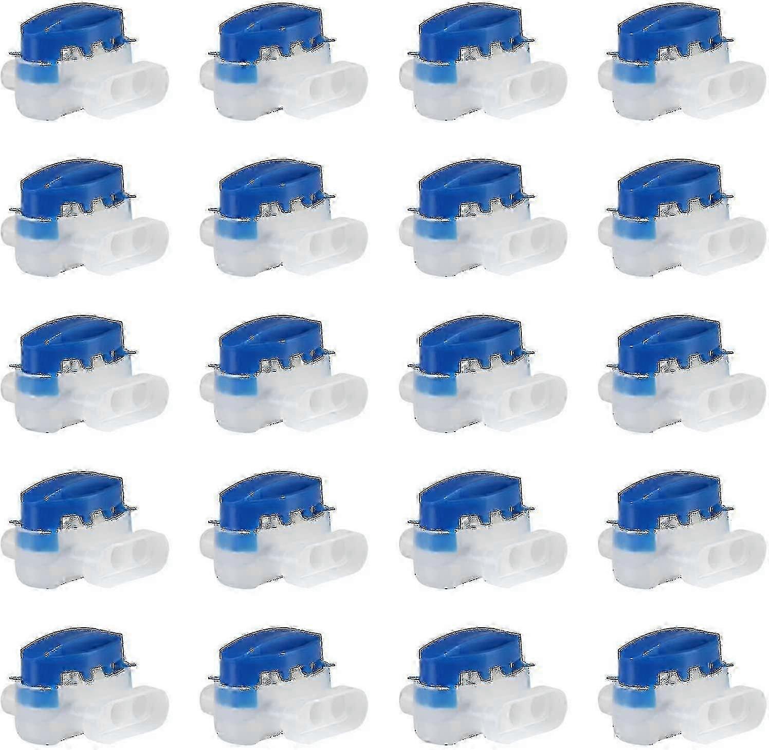 Set Of 20 Resin Filled Cable Connectors For Automower Robot Lawnmower Edition 0620