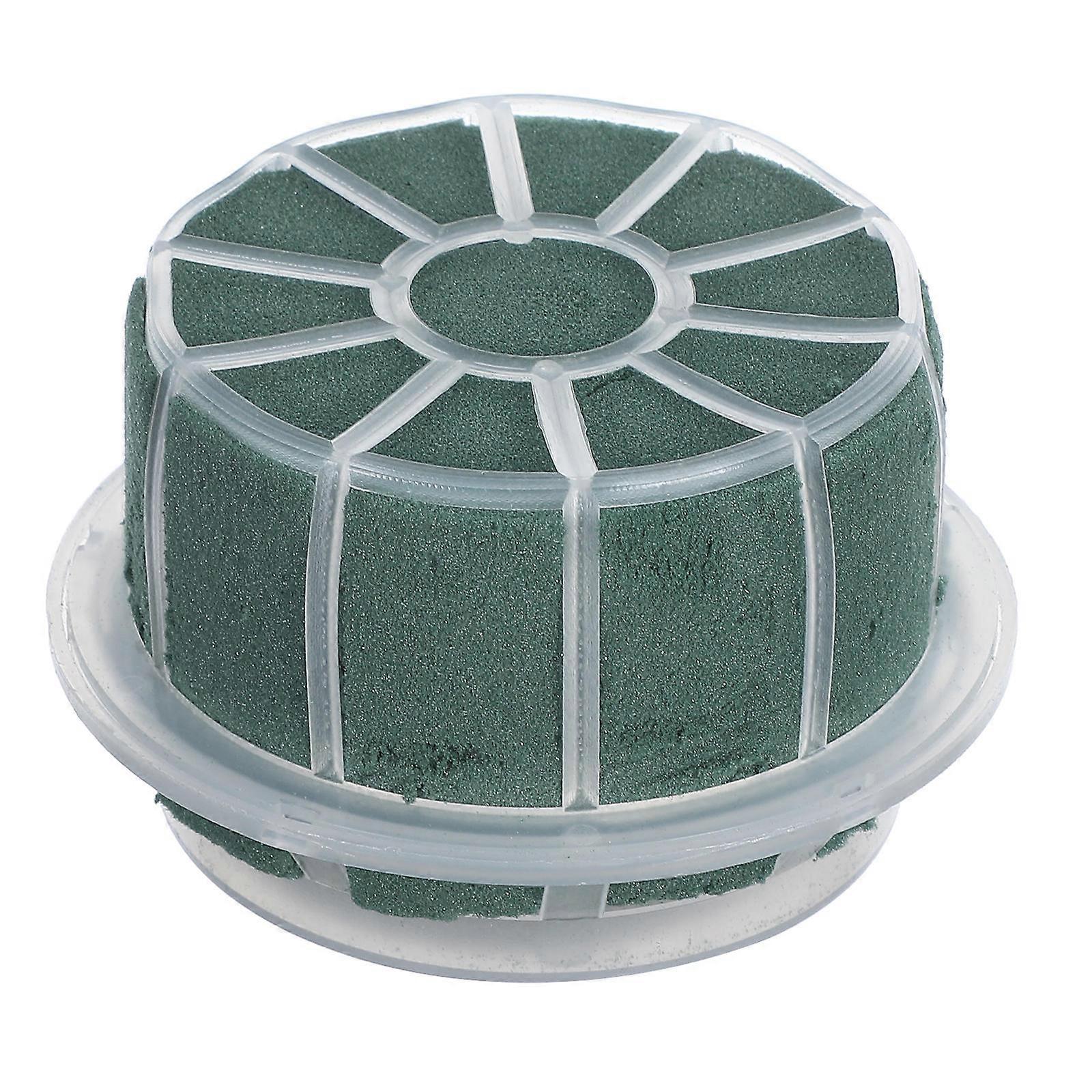 Floral Arrangement Foam Adhesive Round Floral Foam Holder For Special Events Hanging Support .7×3.7×2.2in Self-Adhesive 1Pack