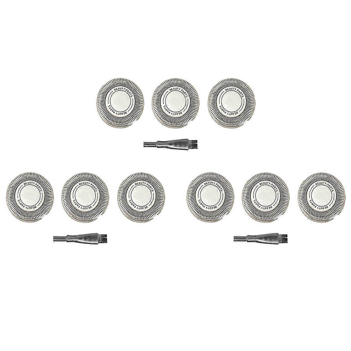 9x SH71 Replacement Shaving Heads for Shaver Series 7000 and Angular-Shaped Series 5000, SH71/52