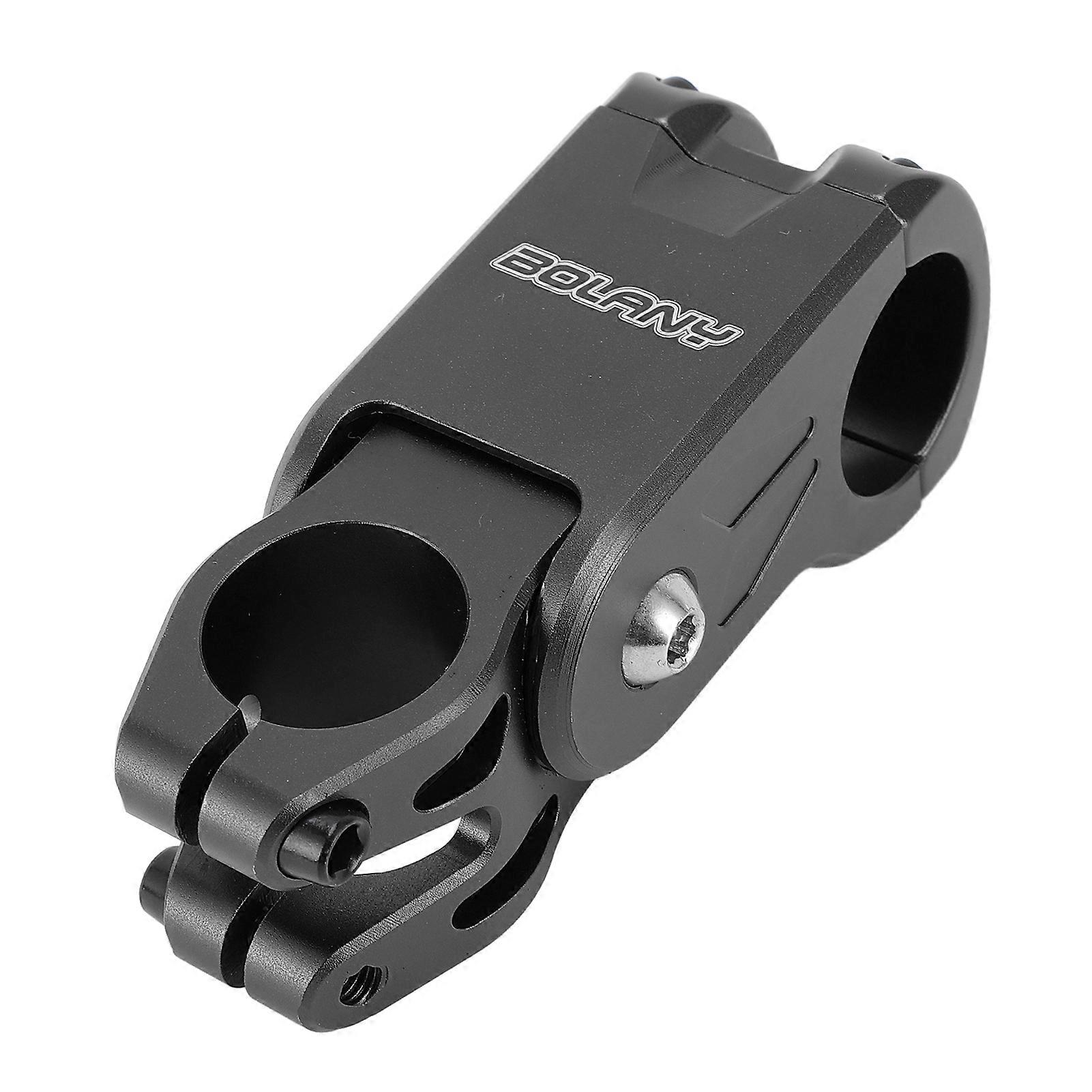 High density bicycle stem, CNC processing, soft and stiff, adjustable, anti-vibration, black