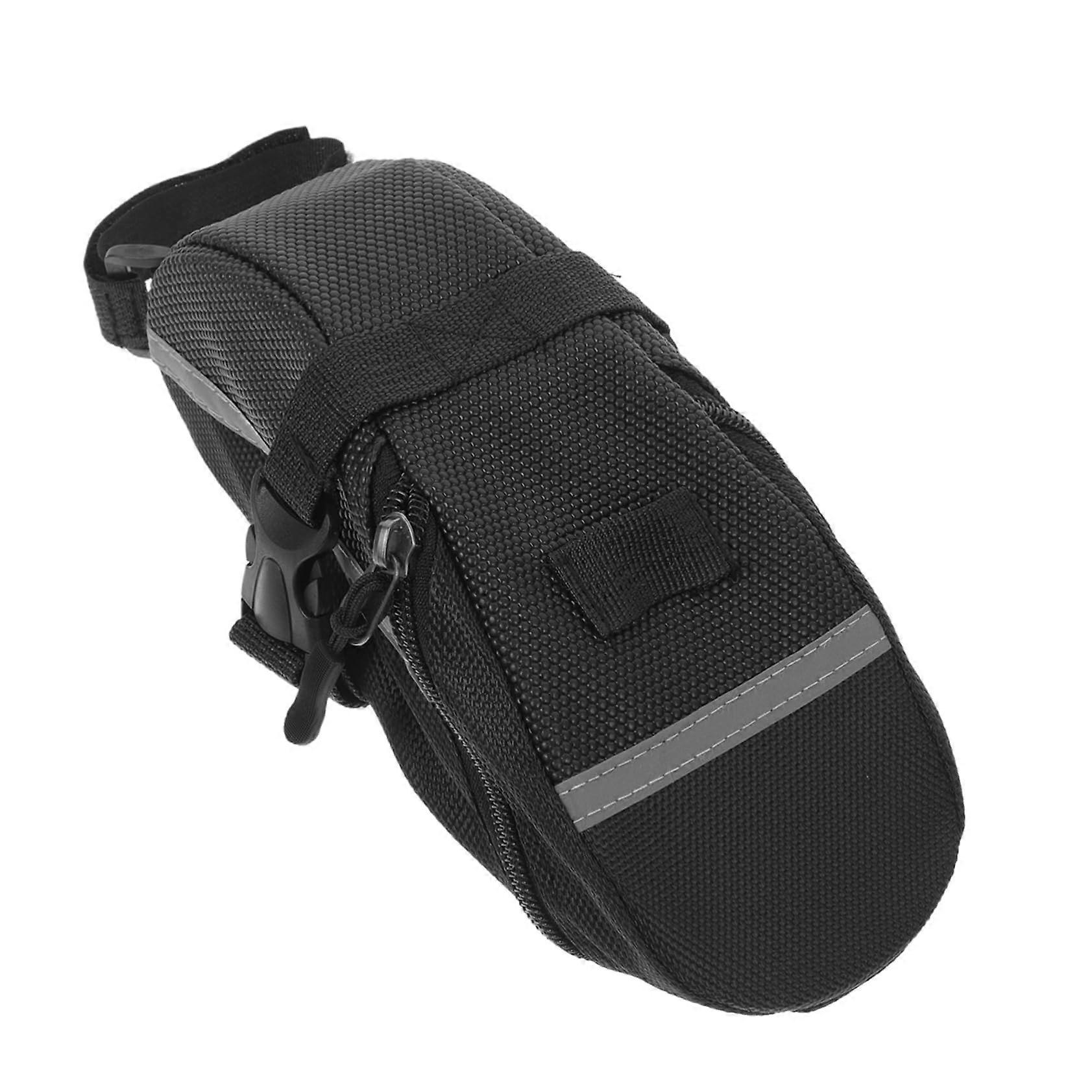 Bicycle Storage Bag for Saddle Seat, Weatherproof Rear Bag for Gravel and Mountain Bikes, Robust Outdoor Use, Versatile Design