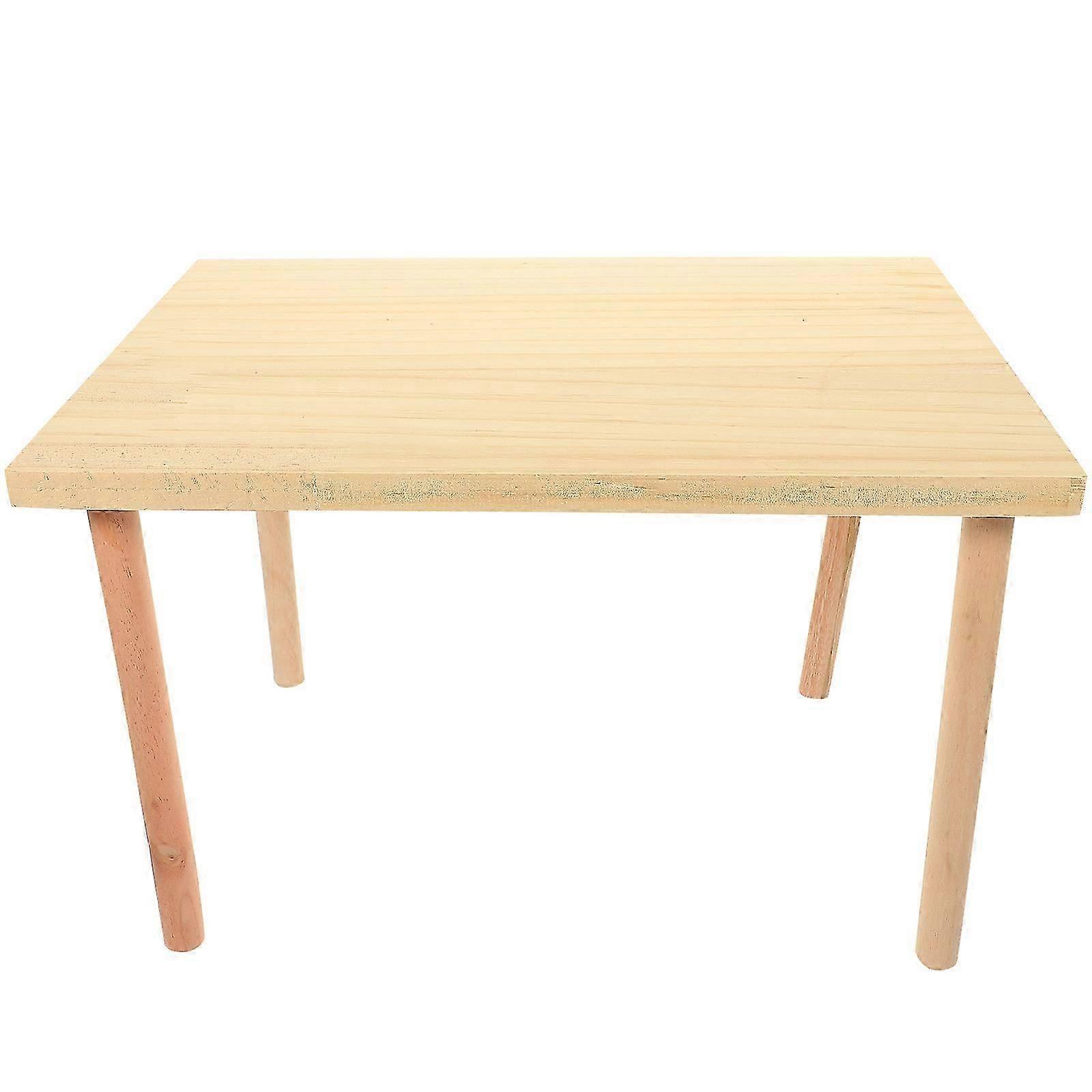 Pyntet tilbehør Hamster Bur Platform Chinchilla Platform Træ Hamster Platforme Hamster Legetøj