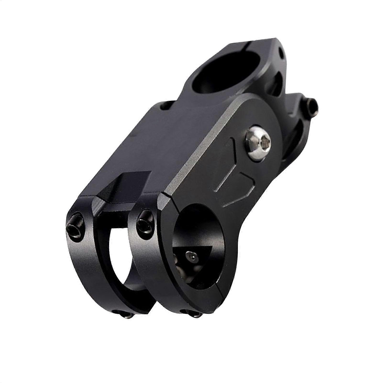 Bikes Handlebar Stem, Adjustable Riser Stem, Mountain Stem, Sturdy Stem Extender black
