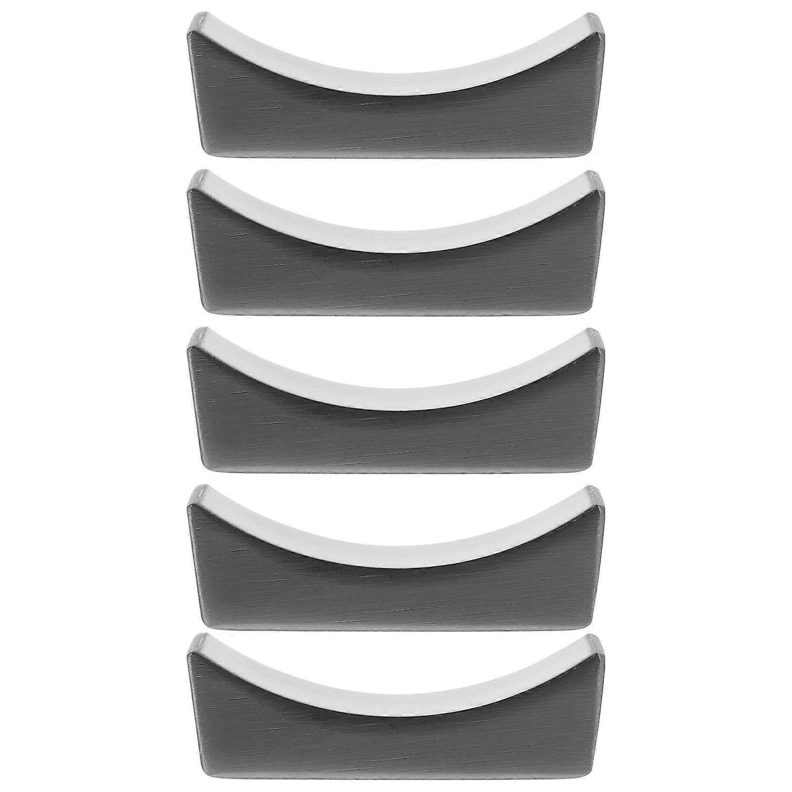 Practical Chopstick Holder 304 Stainless Steel Ingot Shape Home Use 5.50X1.90X1.80CM 5Pcs