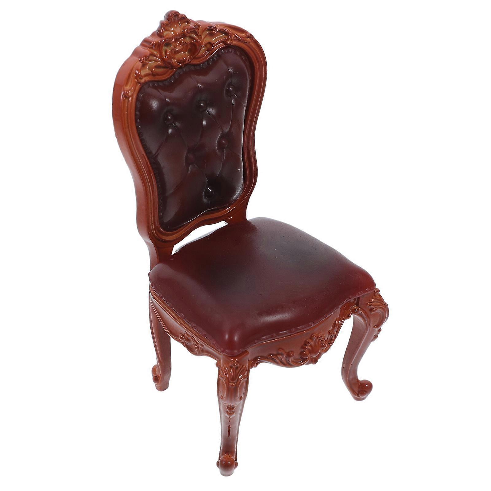 Miniature Chair For Dollhouse Dollhouse Miniature Armchair Diy Work 1Pack