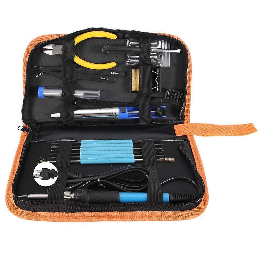 60W Electric Adjustable Temperature Soldering Iron & Multimeter Tool Kit