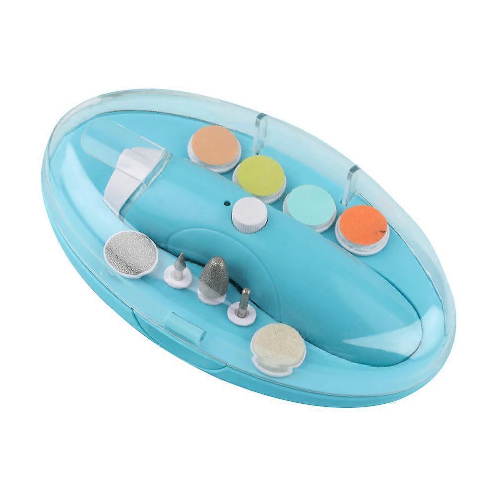 Baby Nail Polishers Electric Nail Trimmers Set Manicure Tools for First-Time Parents 1Set
