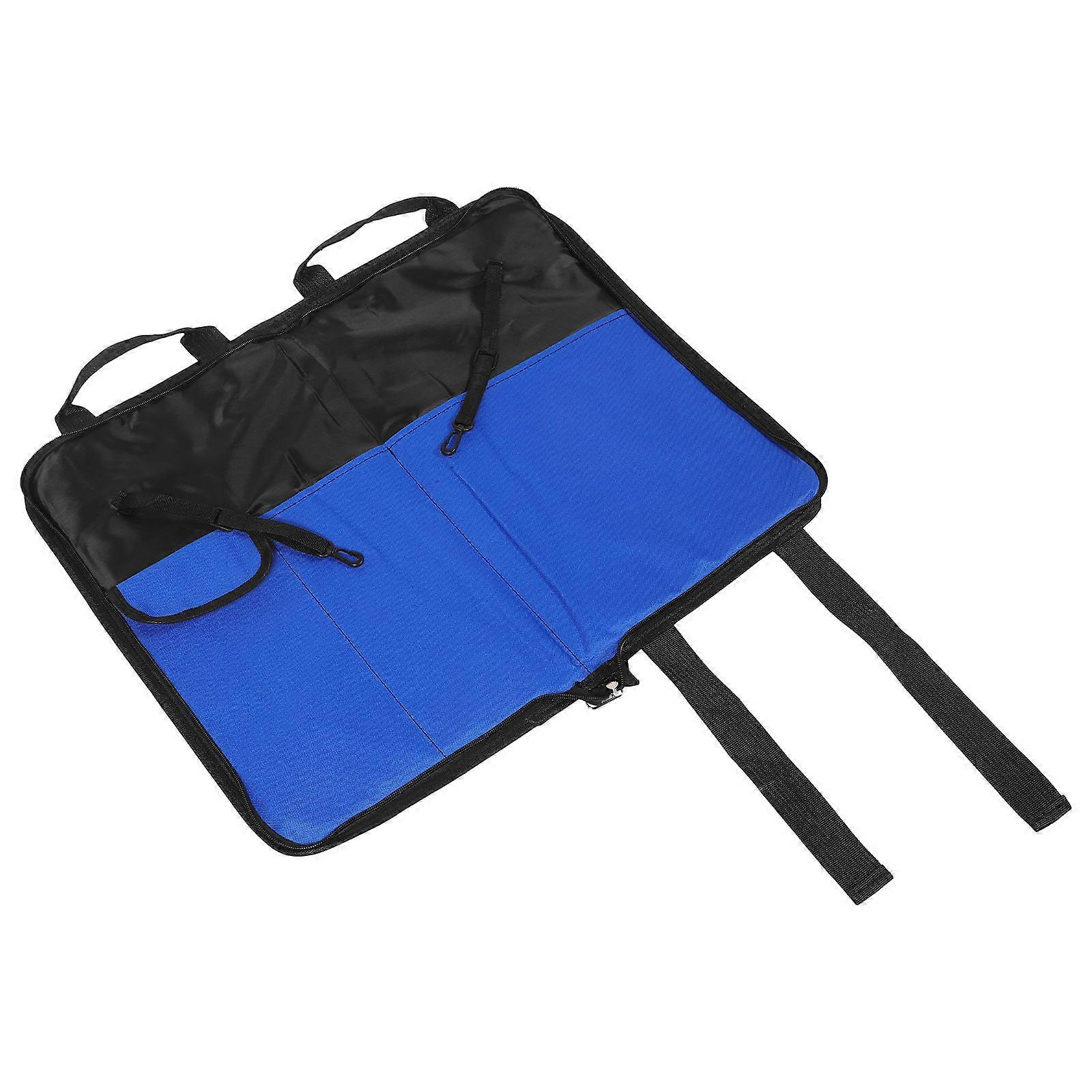 Drum Stick Carry Bag Portable Organizer 600D Oxford Cloth 48.5x29x0.1cm Protection Drummers 1Set
