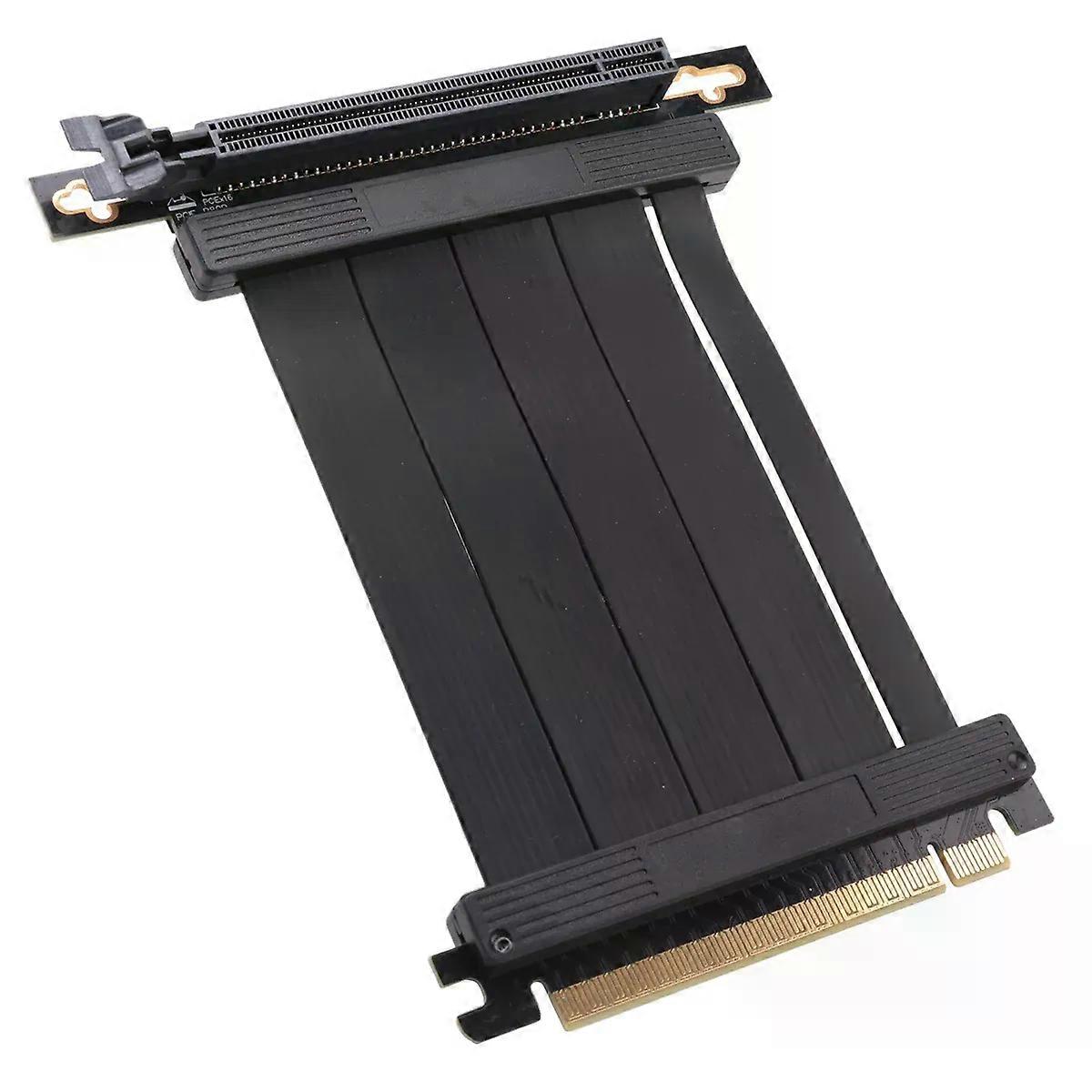 Full Speed PCIE 40 16X Riser Cable Graphics Card Extension Cable PCI Express Port GPU Riser Extender 90 Degrees 10cm