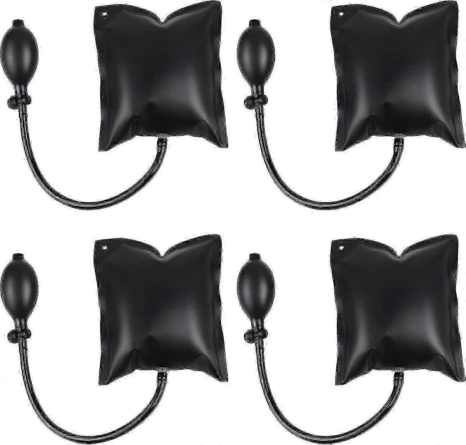 4 Pieces Air Wedge Pump Mounting Cushion, Cushioned Air Pump Wedge, Inflatable Wedge, Quick Positioning Tool for Door and Window Installatio