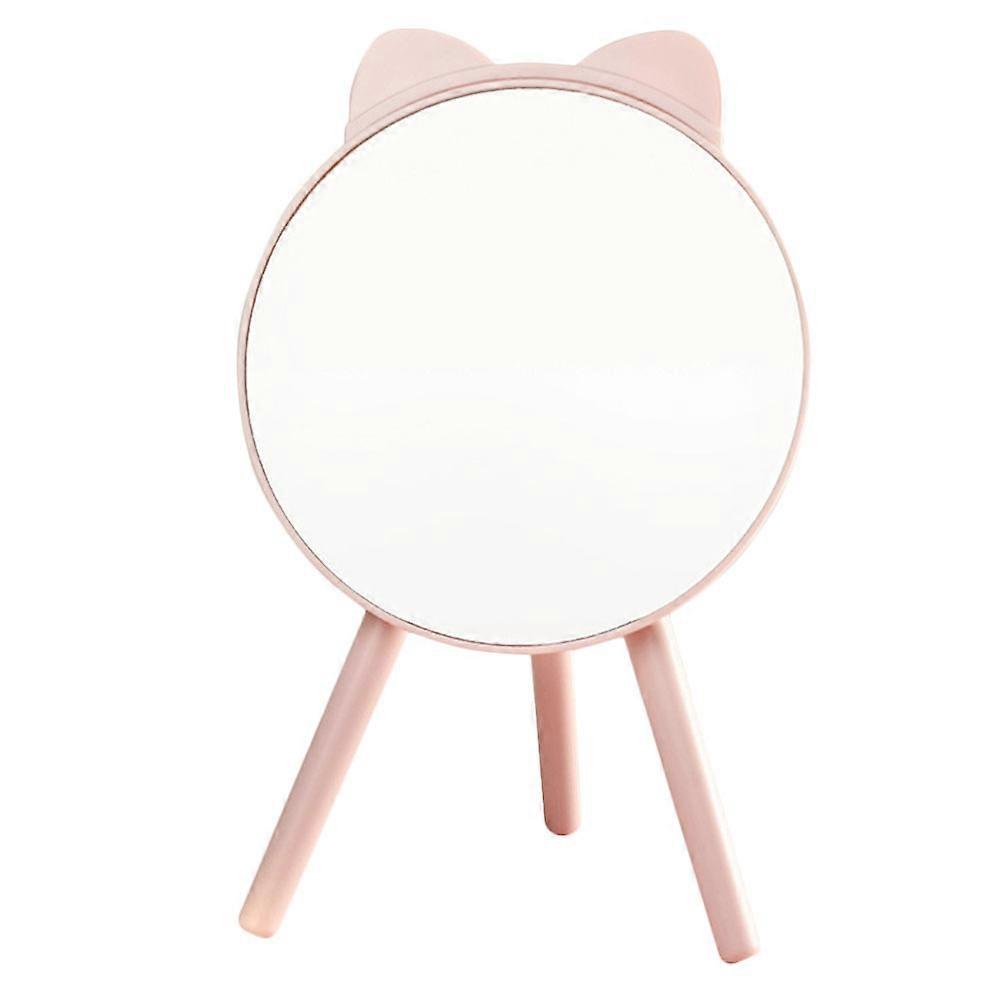 Miroir de maquillage pratique Cosmétiques Accessoire Conception debout Mode Look 1Set