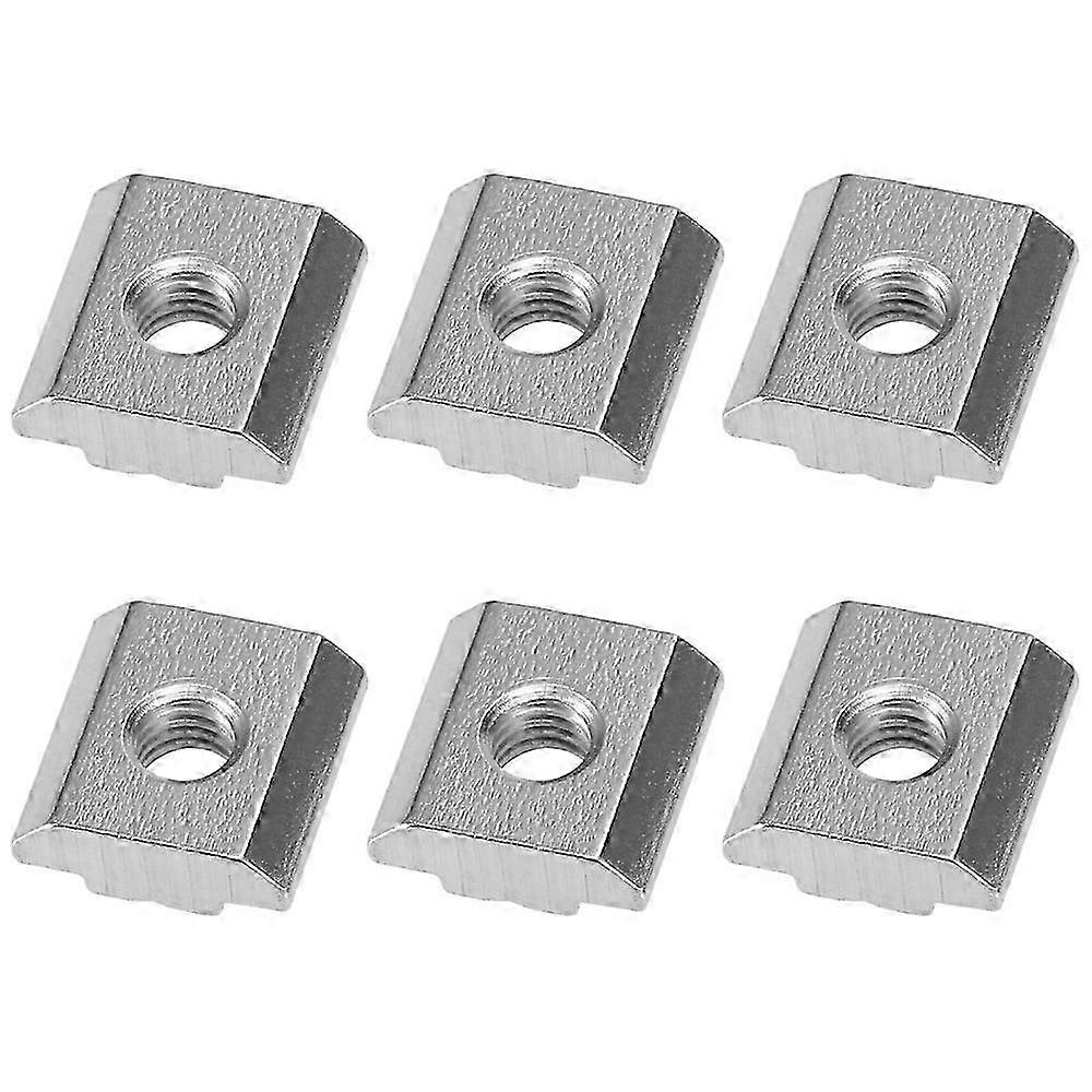 6pcs Stainless Steel Kayak Track Adapter Nut Hardware