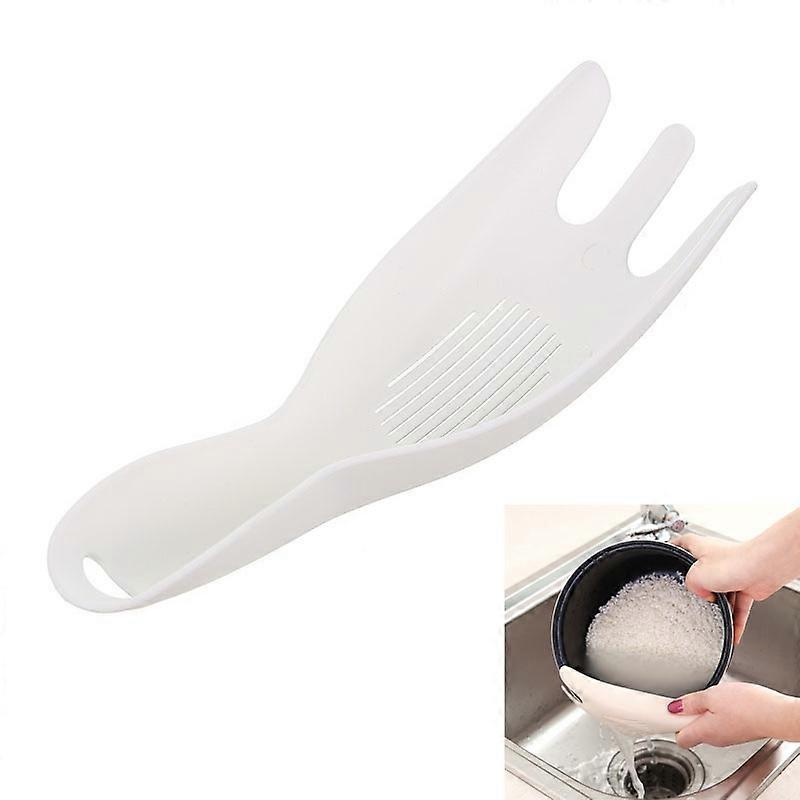 Kitchen Creative Multi-function Rice Washing Sieve Home Does Not Hurt Hand Wash Rice Tools