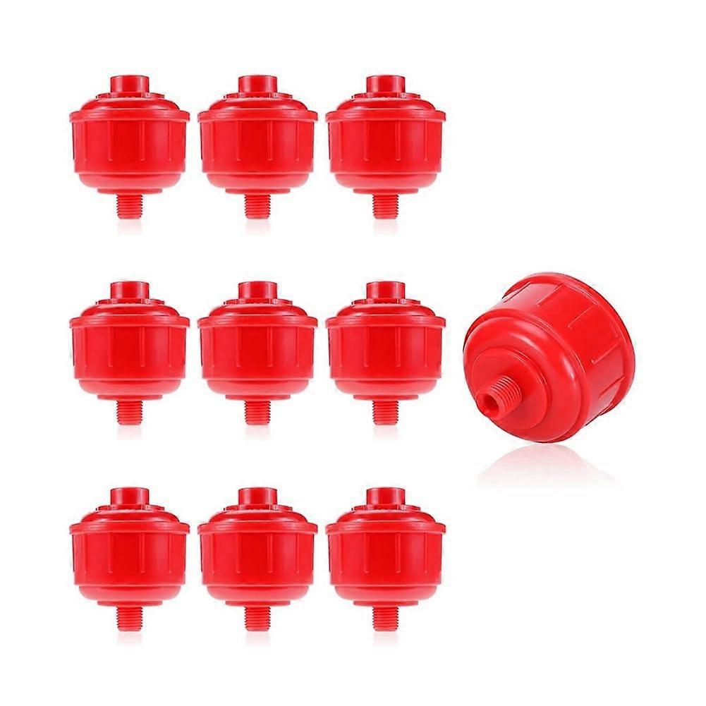10 pieces spray tool filter, 58 x 68 mm, mini air water filter, plastic, waterproof plastic filter ball, flow tool filter