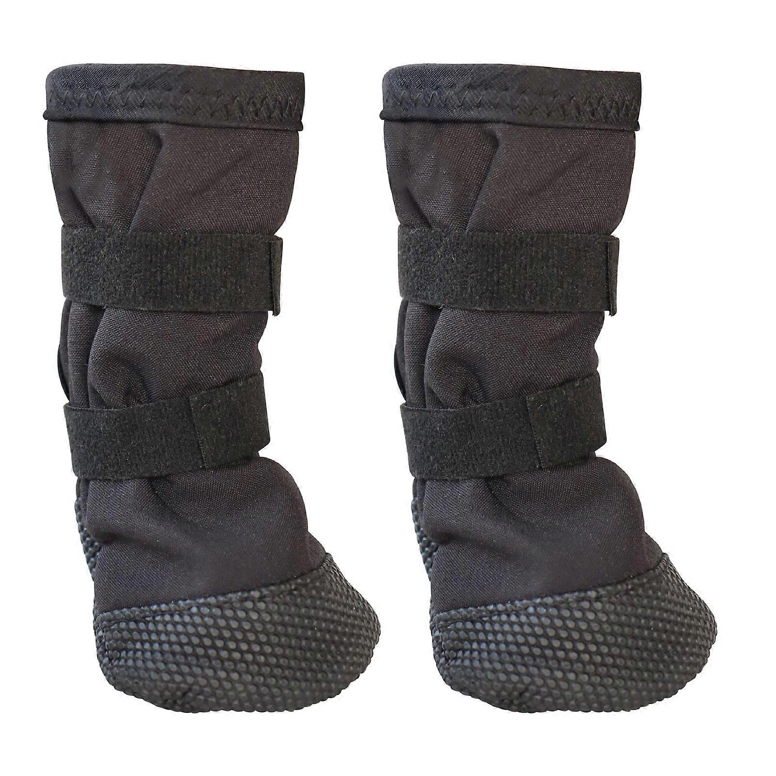 負傷した足のための2ピース保護犬用ソックス手術後の回復通気性生地滑り止めソール犬の足カバーブーツXL