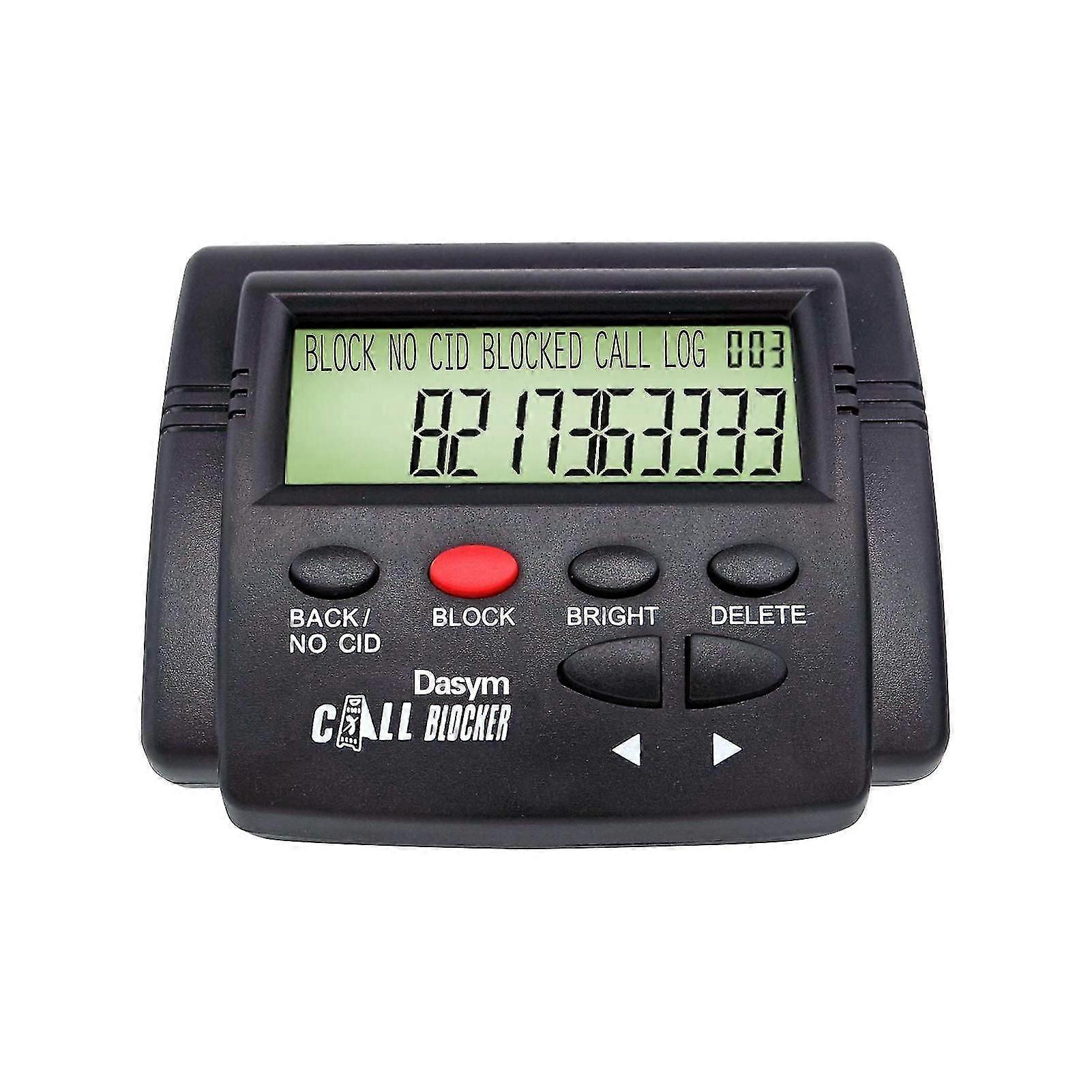 Call Blocker for Landline Phones Telephone 2000 Caller ID Box Blocking One Touch Number Block)