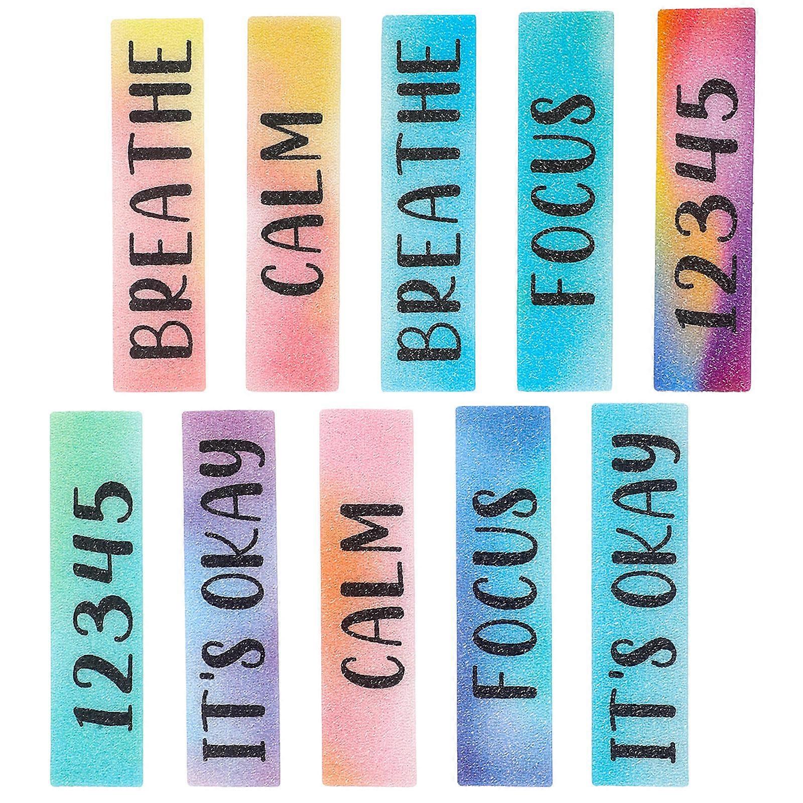 Textured Sensory Strips for – Adhesive Calm Stickers with Rough Grain for Reduction – Ideal for Friends and Family Use