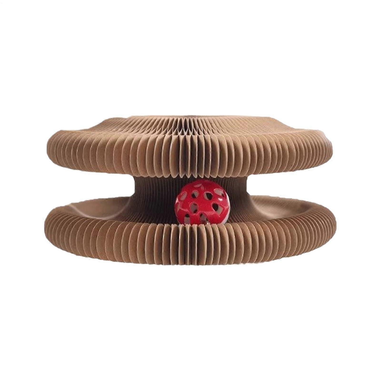 Cat Scratch Board, Interactive Cat Scratcher, Claw Care Toy, Mental And Physical Exercise For Small To Medium Pets