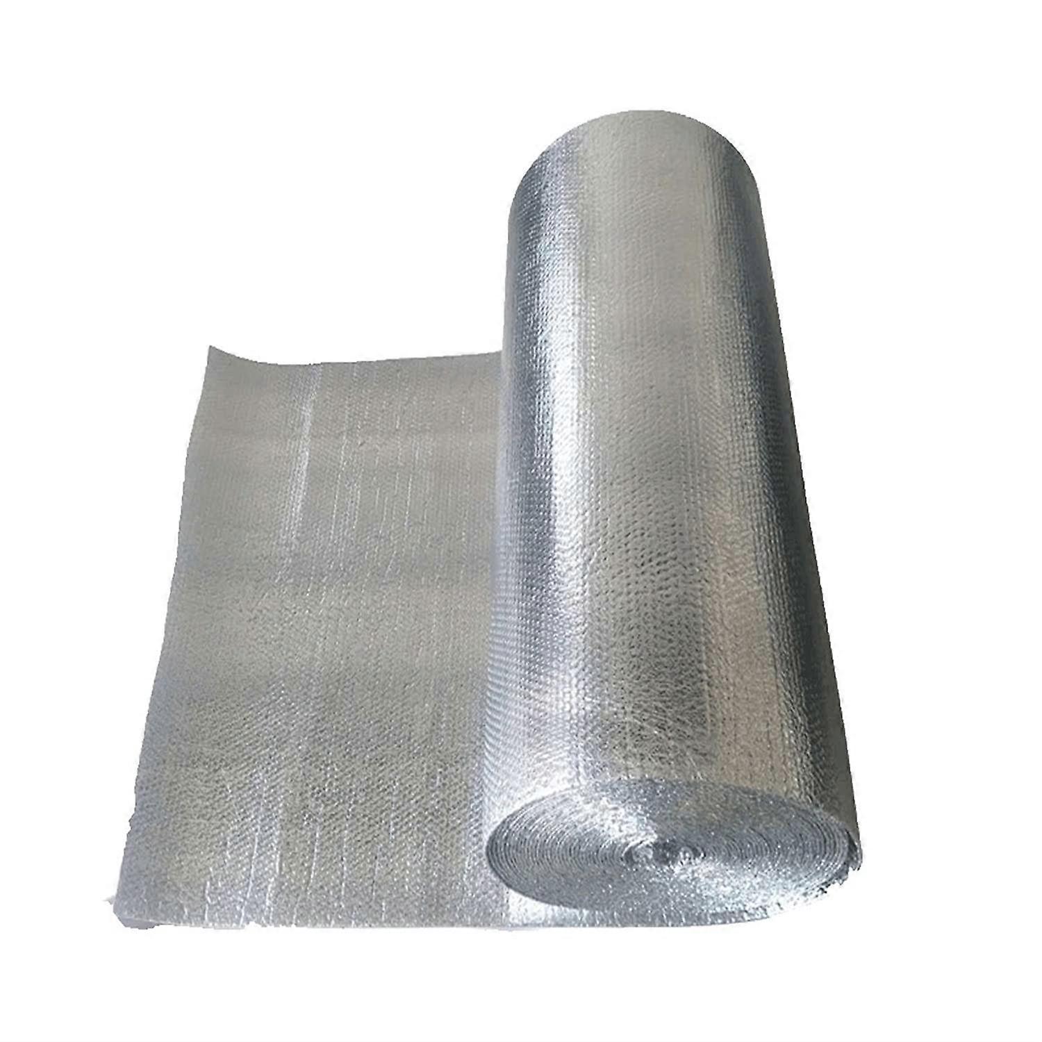 Heizkoerperreflektorfolie Air-Bubble Insulation, Double Aluminum Bubble Foil, Wall Attic Door Floor 1x10m