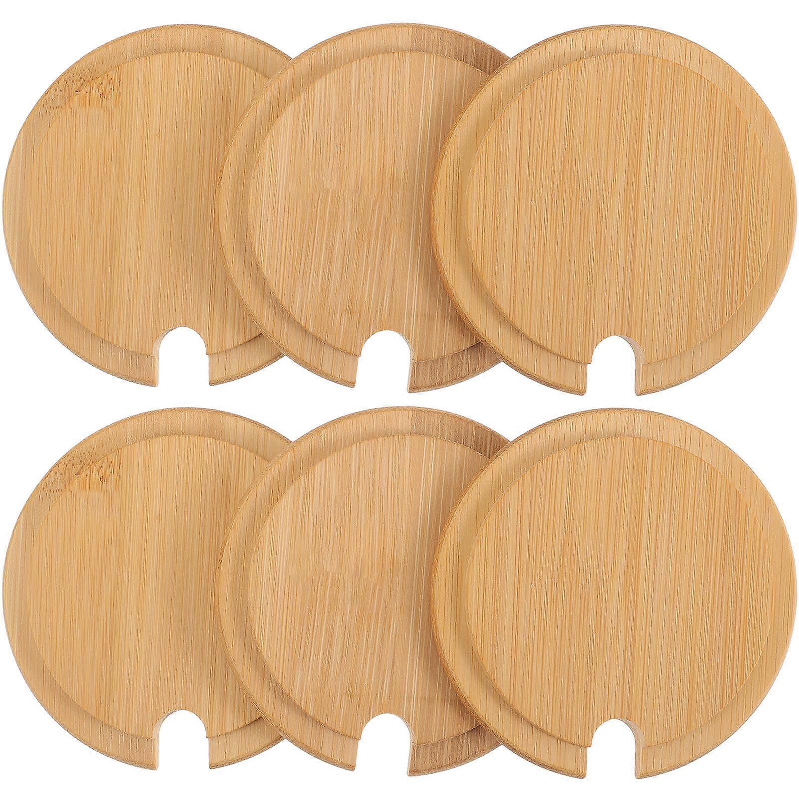 Dust-proof Covers for Home with Smooth Edges Bamboo Craftsmanship 6pcs