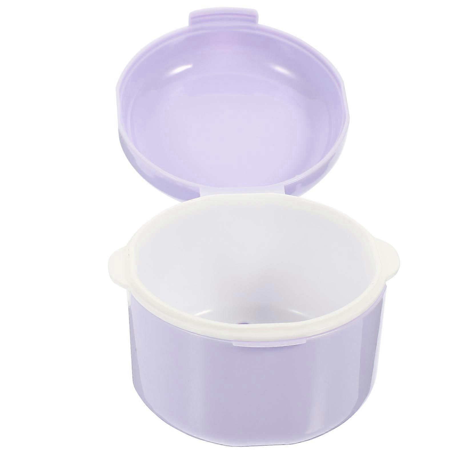 Leakproof Retainer Case Portable Denture Case For Travel And Business Trip 1Pcs