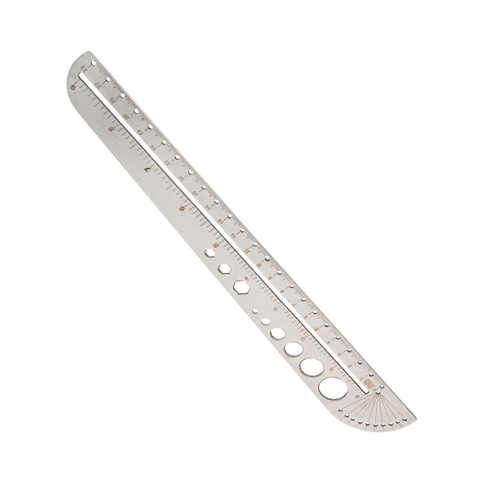 1 piece multifunctional angle finder and ruler for office, school, home
