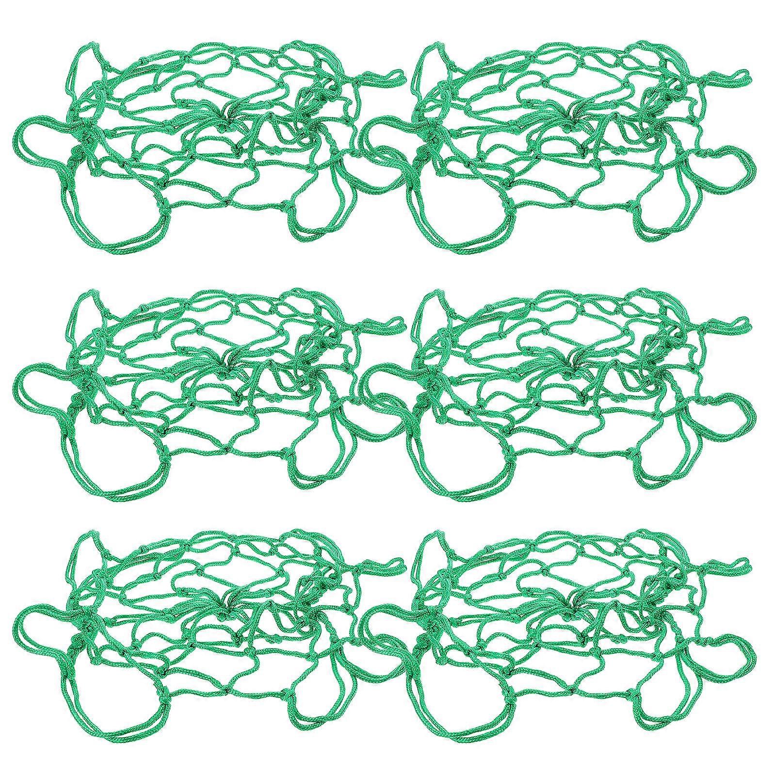 6pcs Melon Cradle Net Garden Support Bags for Watermelon, Cantaloupe and Pumpkin Growing – Easy Installation Trellis Hanging Plant Sling Hammocks