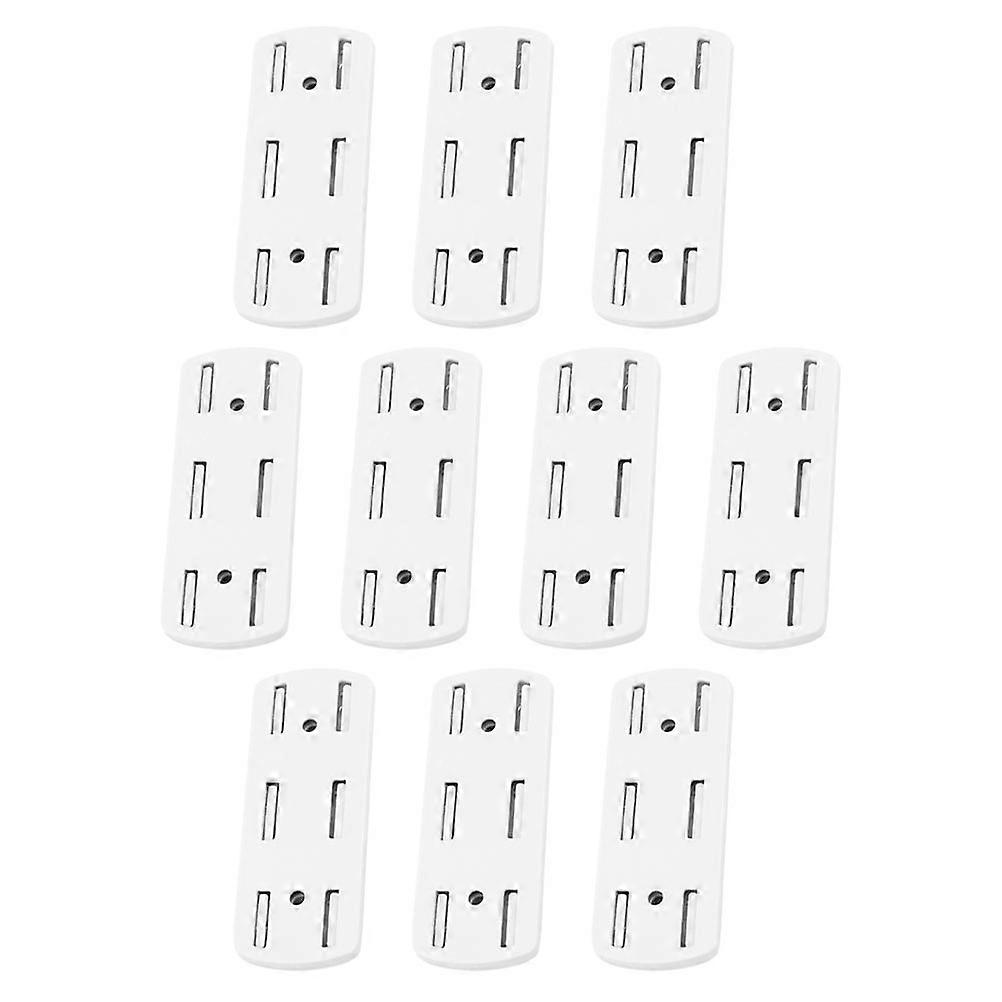 Raindrops 10pcs Power Strip Holder Self Adhesive Wall Mount Management Stand
