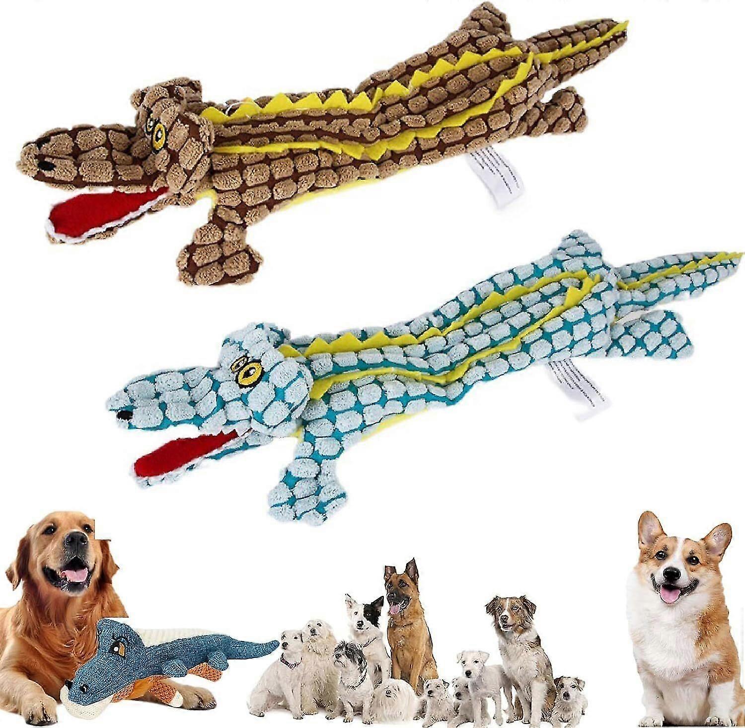 Teething Interactive Playing Puppies For Dogs Squeaky Toy Training No Stuffing