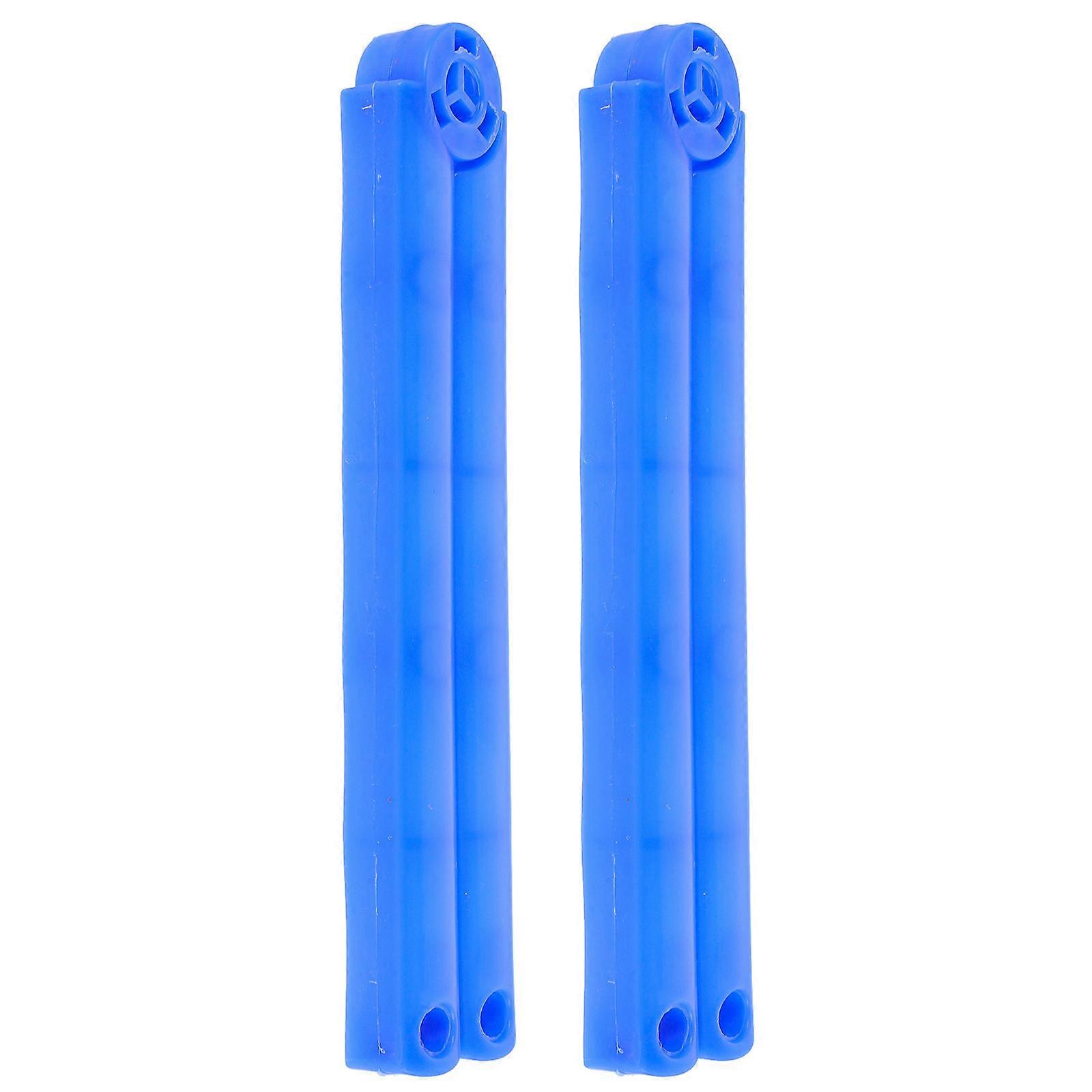 Plastic Clothes Drying Rack Part Wing Ends For Home Use Easy To Install Sturdy Support 2Pcs