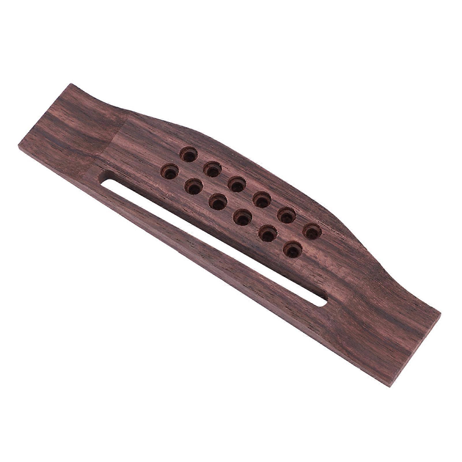 12-String Rosewood Acoustic Guitar Bridge Saddle