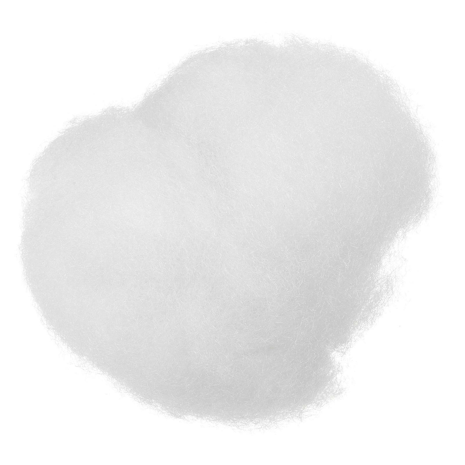 Pillow Filling Stuffing Material White Square PP Cotton For Home Use 13x13cm 1Pack