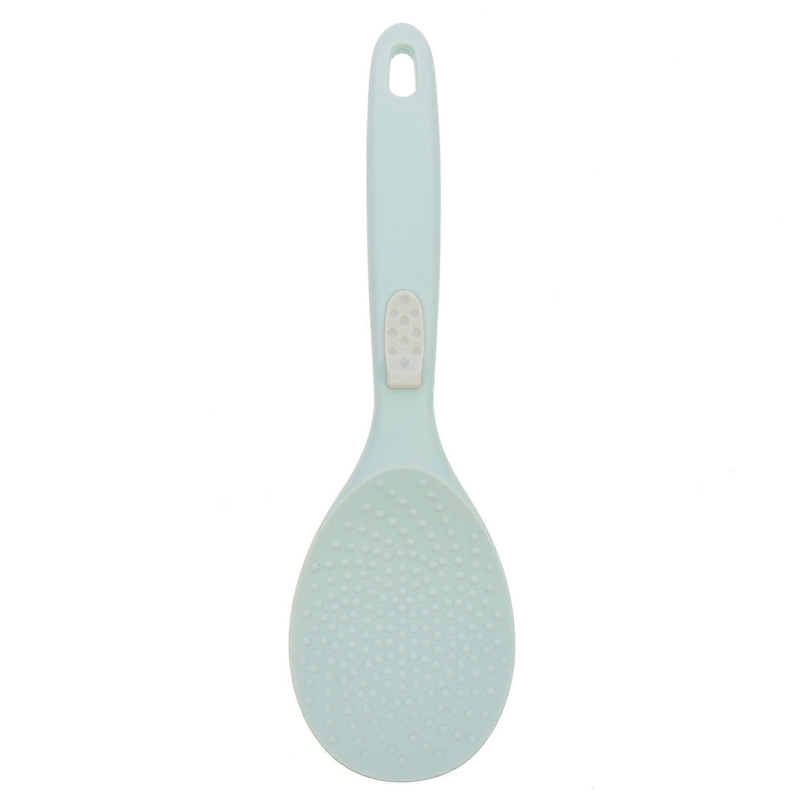 Rice Scooper No Rust Rice Paddle Home Use Blue 25.4X7.4X2.5CM 1Pcs