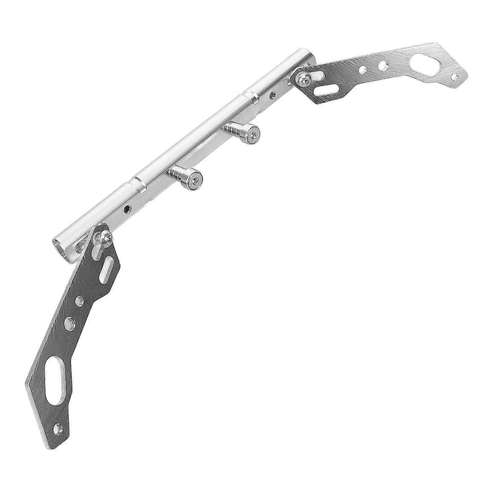 Motorcycle Handlebar Extender Aluminum Alloy Silver Universal for Better Control and Inch