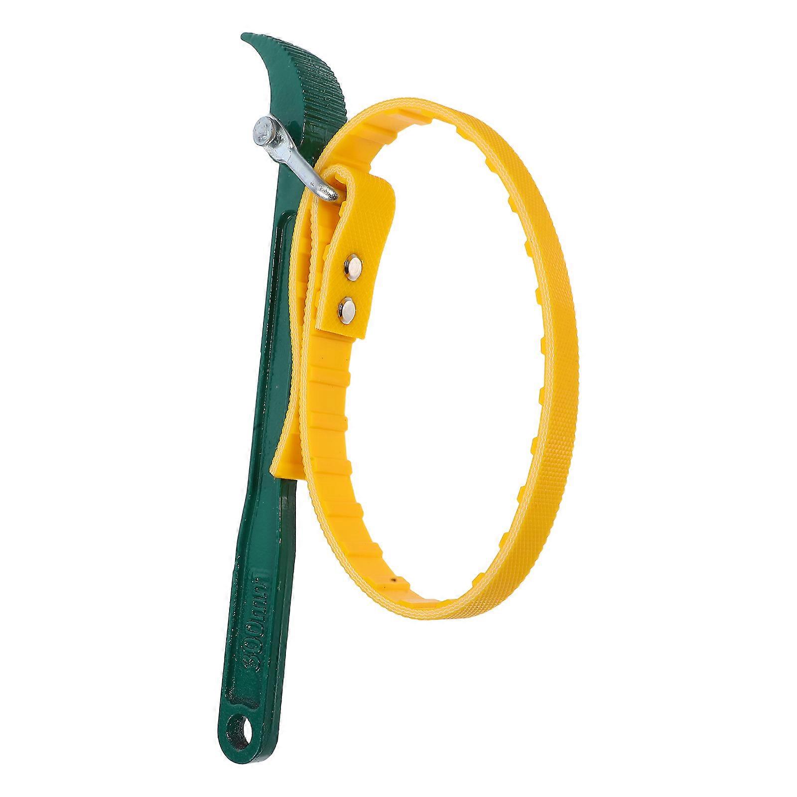 Adjustable Strap Wrench, Non Slip Oil Filter Wrench for Plumbing, Shower Heads and Jar Opening, Professional Tool for Maintenance and Installation