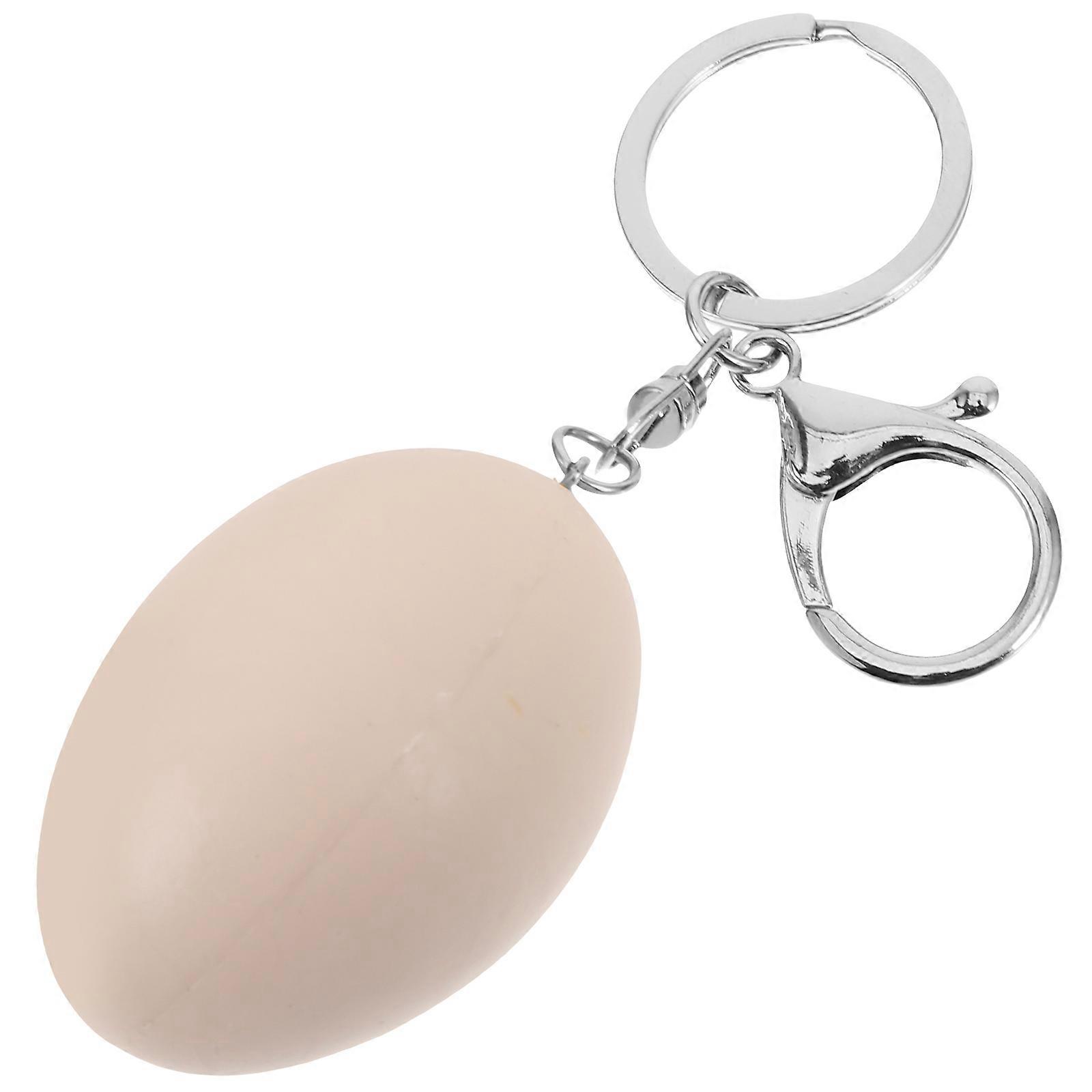 Multi Color Egg Keychain Gift Bag Pendant Decoration Easter Celebration Accessory 1Pcs