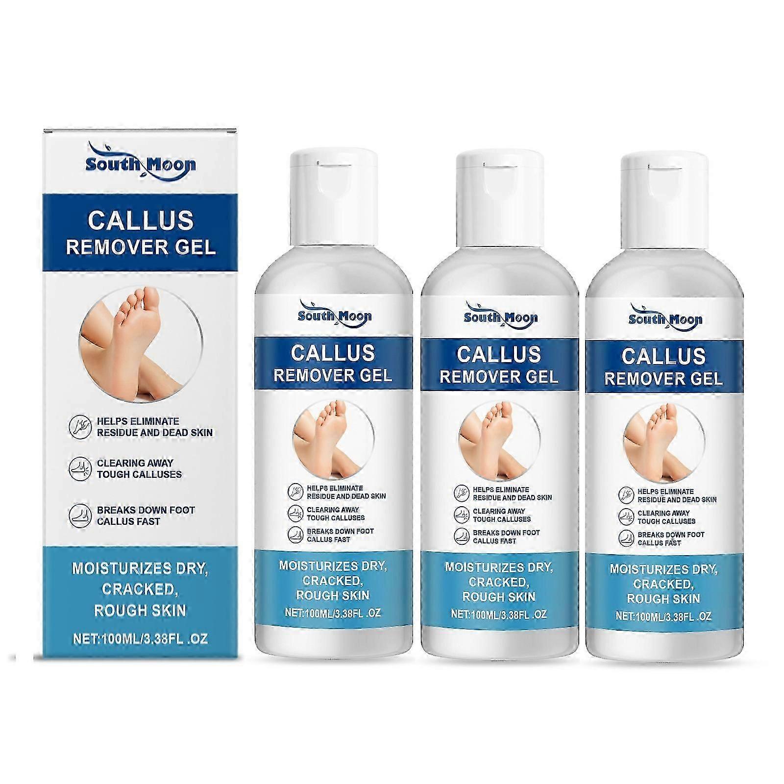 מסיר יבלות לכפות הרגליים, ג'ל להסרת יבלות חזק במיוחד לכפות הרגליים, הסרת עור מת לכפות הרגליים, תיקון עקב יבש וסדוק, פילינג לטיפוח כף הרגל