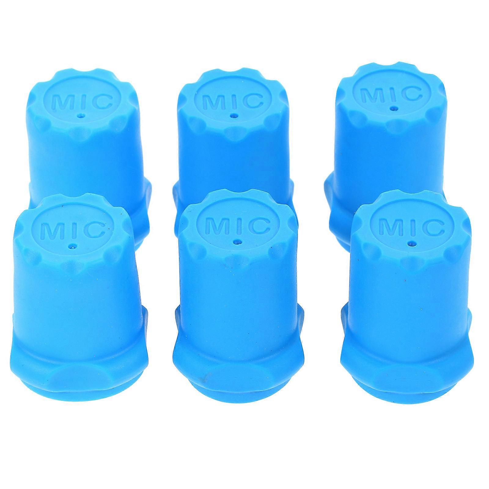 Anti-Drop Mic Sleeves Protection Microphone Cover Party Stage Performance Inner Diameter 3.4cm 6Pack