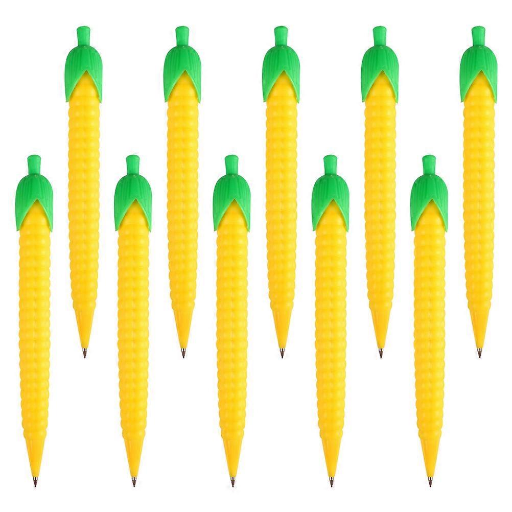 10pcs Cute Cartoon Mechanical Pencils with Comfortable Grip – Portable Lead Pencils for School Accessories – Ideal for Boys and Girls