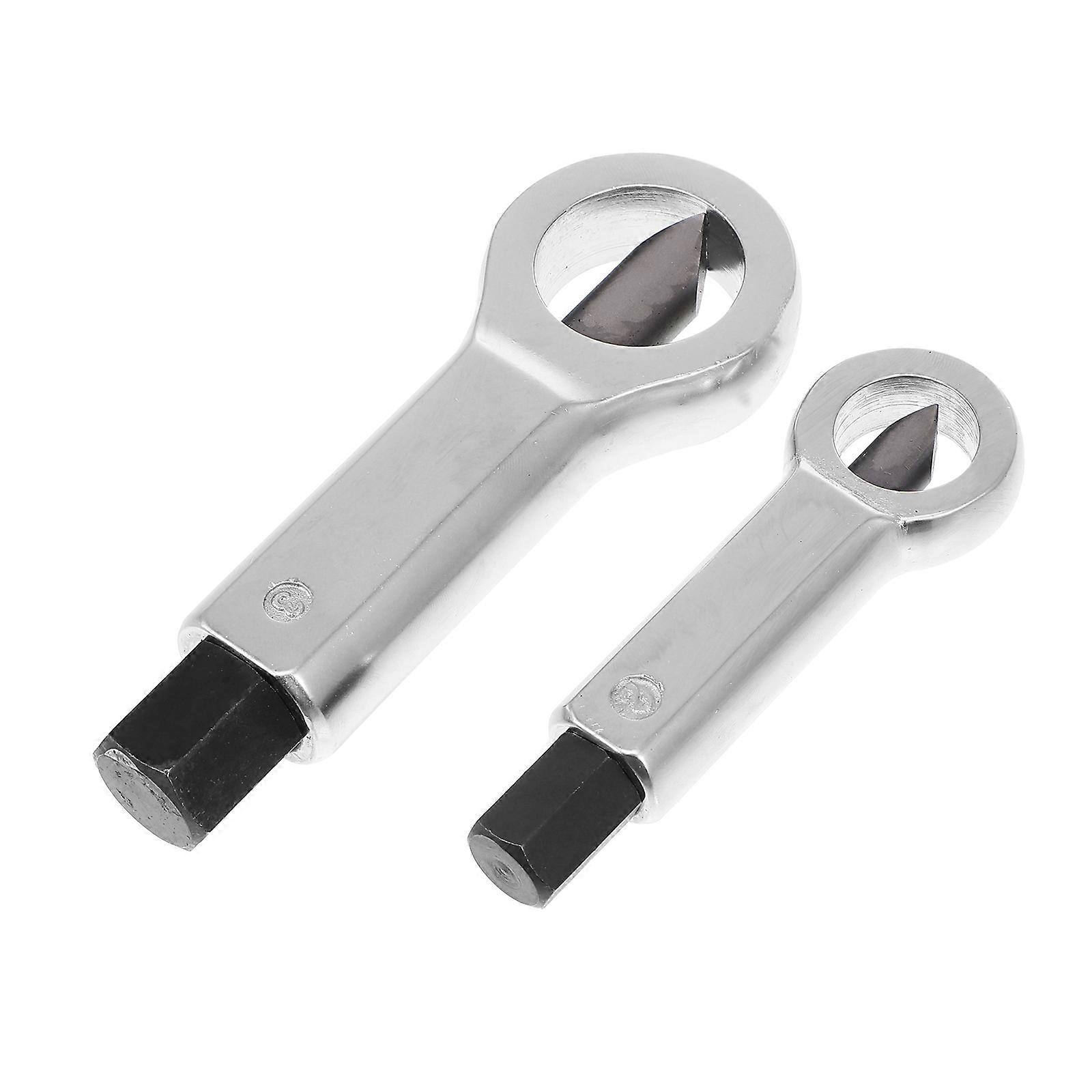 Heavy Nut Separator Tools For Household And Industry Use, 13X1.8Cm Silver Nut Separation 2Pack