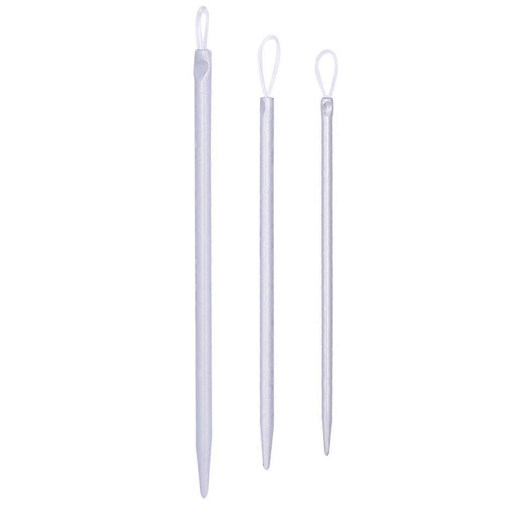 Wool Needles 3Pcs Hand Sewing Threaders For Knitting Tools Convenient Usage 7.00X0.15X0.15CM