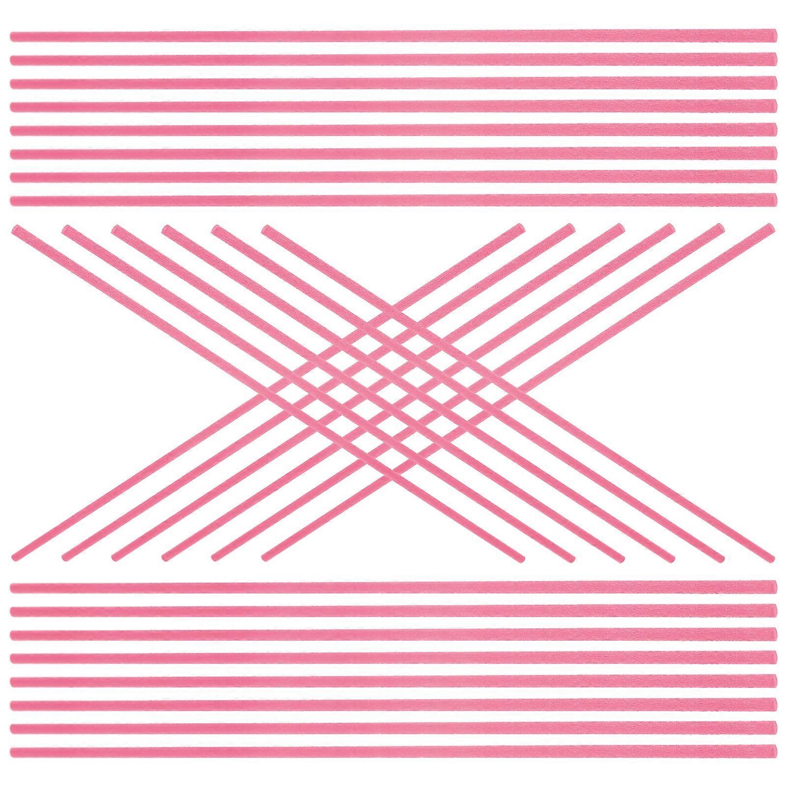 Rattan Aromatherapy Sticks for Home Use Pink Color with Good Oil Absorbing Ability 100pcs